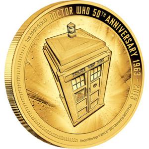 Niue / Gold Ounce 2013 Doctor Who 50th Anniversary - reverse photo