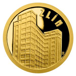 Niue / Gold Half Gram 2018 Zlín - Baťa's Skyscraper - reverse photo