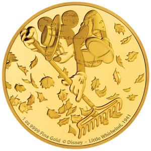 Niue / Gold Ounce 2017 Mickey - Little Whirlwind - obverse photo