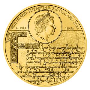 Niue / Forty Ducats 2022 Golden Bull of Sicily - obverse photo