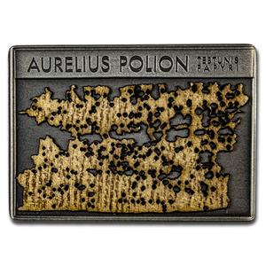 Niue / Silver Half Ounce 2018 Aurelius Polion Letter - reverse photo