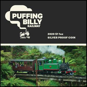 Niue / Silver Ounce 2020 Puffing Billy - obverse photo
