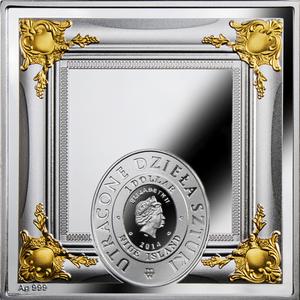 Niue / Silver Ounce 2014 Tyniec Abbey Chalice - obverse photo