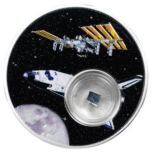 Niue / Silver Ounce 2018 Space Shuttle - reverse photo