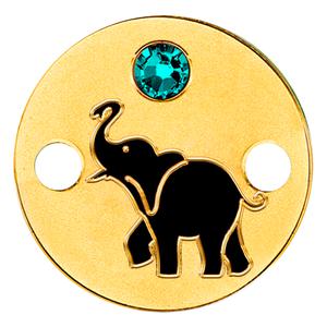Niue / Gold Gram 2015 Elephant - reverse photo
