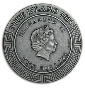 Niue / Silver Two Ounces 2018 Perseus - obverse photo