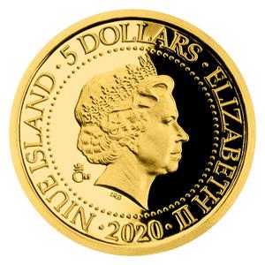 Niue / Gold Half Gram 2020 Znojmo Rotunda - obverse photo