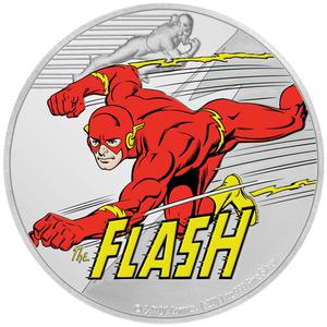 Niue / Silver Ounce 2020 Justice League - Flash - reverse photo