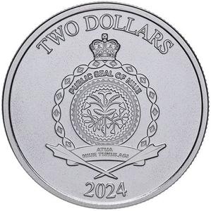 Niue / Silver Ounce 2024 Roaring Lion of Judah - obverse photo
