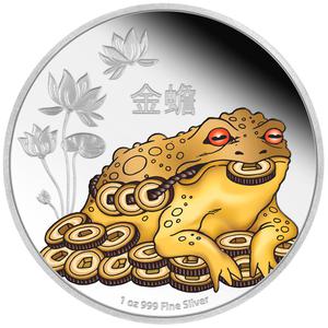 Niue / Silver Ounce 2016 Feng Shui - Money Toad - obverse photo