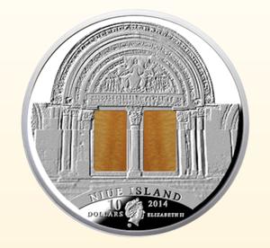 Niue / Silver Three Ounces 2014 Romanesque Art - obverse photo