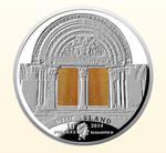Silver Three Ounces 2014 Romanesque Art: Photo Coin, Niue, Silver Three Ounces 2014 Romanesque Art / thumbnail