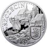 Niue / Silver Ounce 2011 Hanseatic Towns - Szczecin - reverse photo