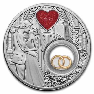 Niue / Silver Ounce 2023 Wedding - reverse photo