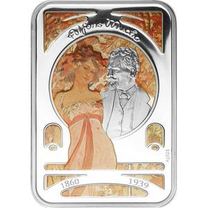 Niue / Silver Ounce 2010 Alfons Mucha - obverse photo