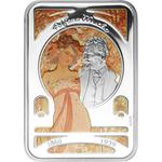 Silver Ounce 2010 Alfons Mucha: Photo Coin, Niue, Silver Ounce 2010 Alfons Mucha / thumbnail