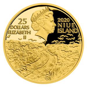 Niue / Gold Half Ounce 2020 Vincent van Gogh - obverse photo