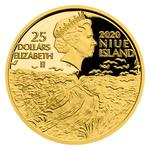 Gold Half Ounce 2020 Vincent van Gogh: Photo Coin, Niue, Gold Half Ounce 2020 Vincent van Gogh / thumbnail