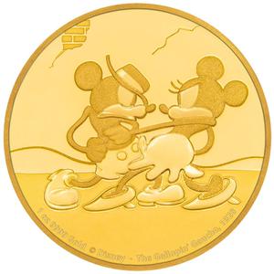 Niue / Gold Ounce 2017 Mickey - Gallopin' Gaucho - obverse photo