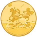 Gold Ounce 2017 Mickey - Gallopin' Gaucho: Photo Coin, Niue, Gold Ounce 2017 Mickey - Gallopin' Gaucho / thumbnail