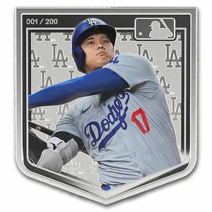 Niue / Silver Three Ounces 2025 MLB - Shohei Ohtani - reverse photo