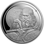 Niue / Silver Ounce 2021 Icons of Inspiration - Galileo / Proof - reverse photo