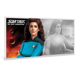 Niue / Silver Five Grams 2019 Deanna Troi - reverse photo