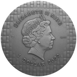 Niue / Silver Ounce 2022 Fairy Tales - Little Red Riding Hood - obverse photo