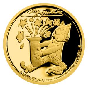 Niue / Gold Tenth-Ounce 2019 Four Leaf Clover - Myšpulín - reverse photo