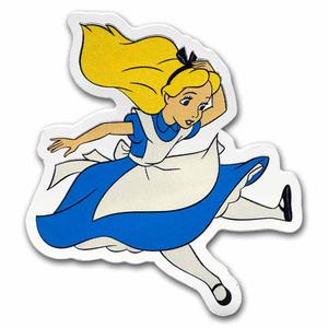 Niue / Silver Two Ounces 2025 Alice in Wonderland - Alice - reverse photo