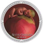 Silver Ounce 2012 Anne Geddes - Girl Baby Sleeping: Photo Coin, Niue, Silver Ounce 2012 Anne Geddes - Girl Baby Sleeping / thumbnail