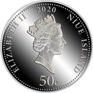 Niue / Silver Quarter Ounce 2020 Time is Money - obverse photo
