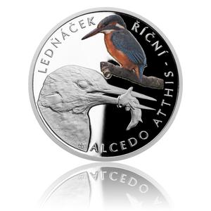 Niue / Silver Half Ounce 2018 River Kingfisher - reverse photo
