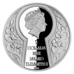 Niue / Silver Ounce 2022 The Key to Happiness - obverse photo