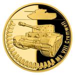 Gold Half Ounce 2022 Armoured Vehicles - Mk VIII Cromwell: Photo Coin, Niue, Gold Half Ounce 2022 Armoured Vehicles - Mk VIII Cromwell / thumbnail