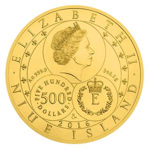 Niue / One Hundred Ducats 2016 St Vitus - obverse photo