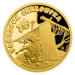 Niue / Gold Tenth-Ounce 2018 Stork Cottage - reverse photo