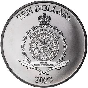 Niue / Silver Five Ounces 2023 Ram of Calvary - obverse photo