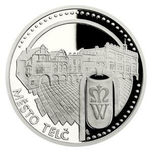 Niue / Platinum Ounce 2019 UNESCO - Telč - reverse photo