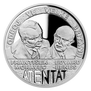 Niue / Silver Two Ounces 2022 Assassination of Reinhard Heydrich - reverse photo