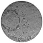 Silver Ounce 2018 Vesta: Photo Coin, Niue, One Dollar Silver 2018 Vesta / thumbnail