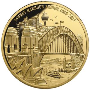 Niue / Gold Ounce 2017 Sydney Harbour Bridge - reverse photo