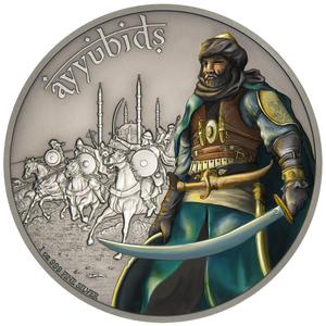 Niue / Silver Ounce 2017 Warriors of History - Ayyubids - obverse photo
