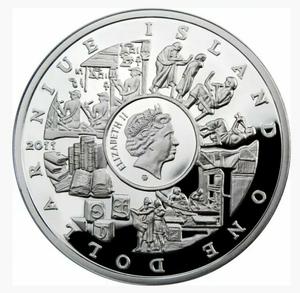 Niue / Silver Ounce 2011 Writing - obverse photo