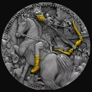 Niue / Silver Two Ounces 2018 Apocalypse - White Horse - obverse photo