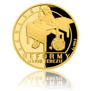 Niue / Gold Quarter Ounce 2017 Maria Theresa - reverse photo