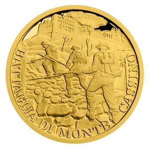 Niue / Gold Tenth-Ounce 2019 Battle of Monte Cassino - reverse photo