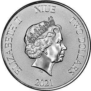 Niue / Silver Ounce 2021 Robin Hood - obverse photo