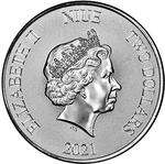 Silver Ounce 2021 Robin Hood: Photo Coin, Niue, Silver Ounce 2021 Robin Hood / thumbnail
