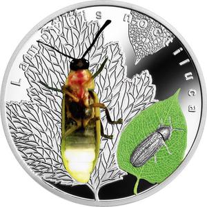 Niue / One Dollar Silver 2017 Lampyris Noctiluca - reverse photo